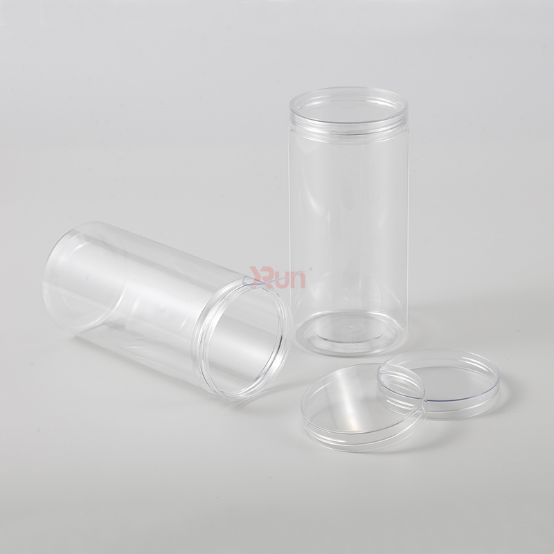 Our large plastic jars for spices are a perfect Food container for nuts and reliable PET plastic jars for secure jerky packaging.